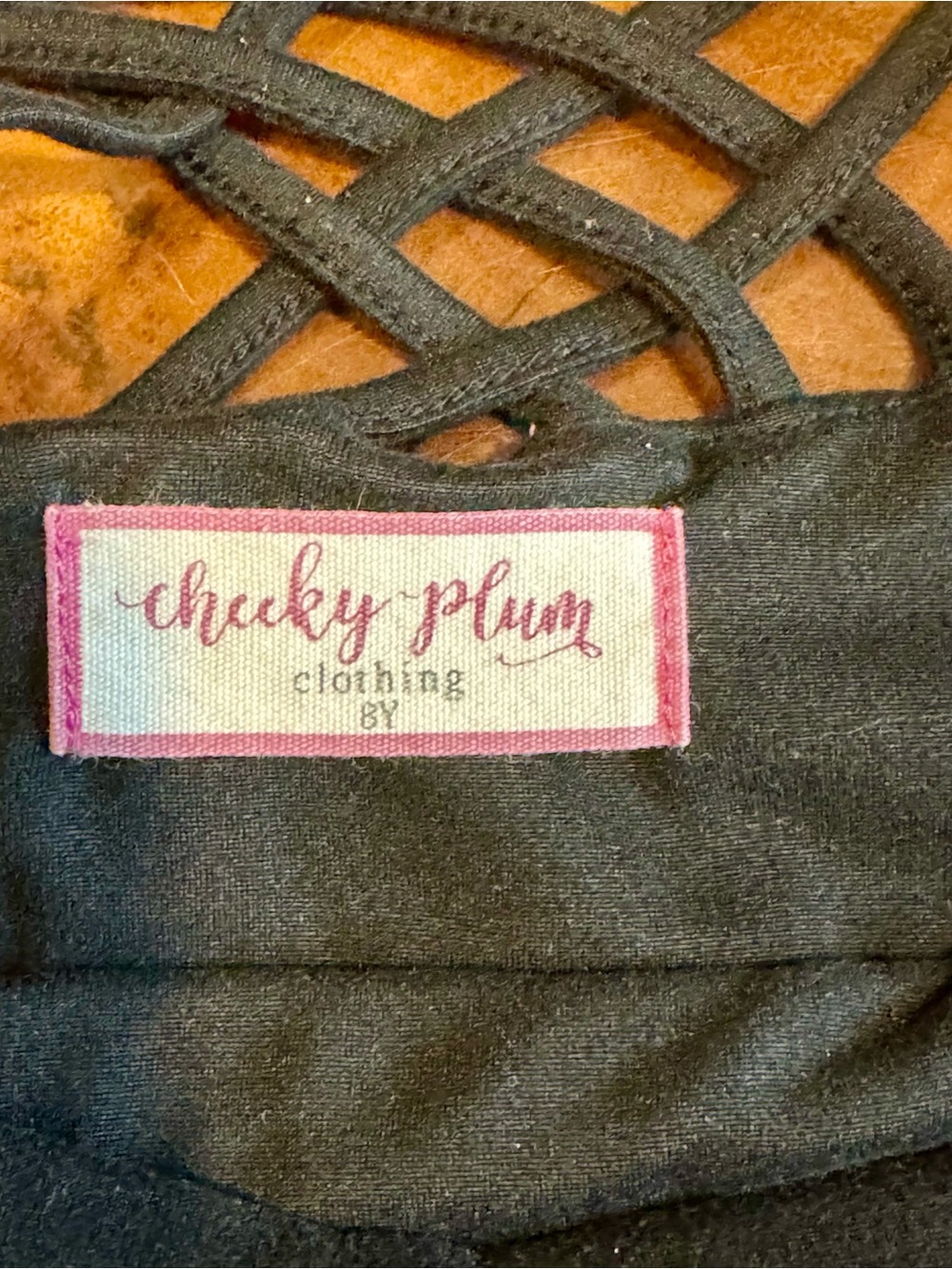 cheeky plum Puff Sleeve Leotard - Black Magic - Picture 6 of 8